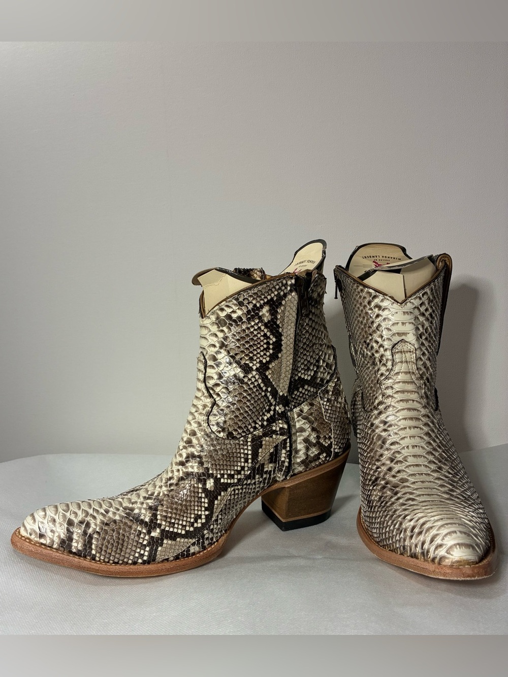 Idyllwind Miranda Lambert Badass Python Leather Western Boots 9.5
